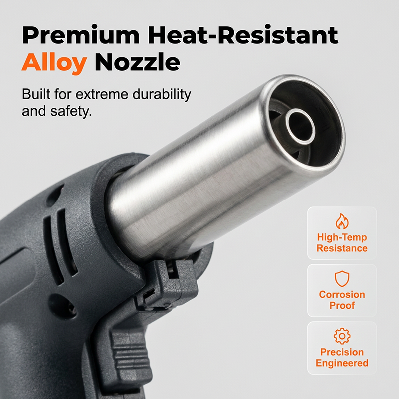 🔥LAST DAY SALE - 50% OFF🔥✨Portable Multi-Function Butane Torch🍽️🔥