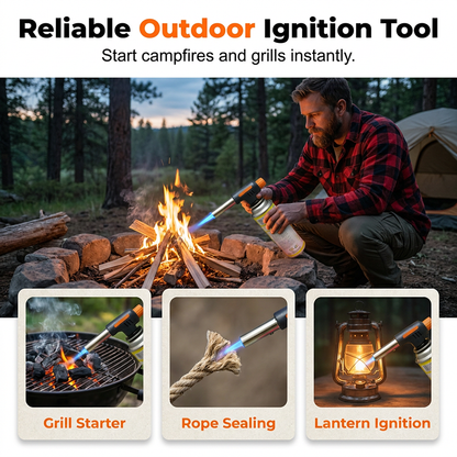 🔥LAST DAY SALE - 50% OFF🔥✨Portable Multi-Function Butane Torch🍽️🔥