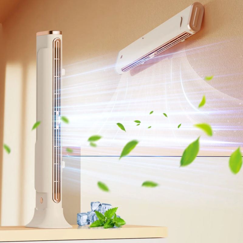 🔥Limited-time offer❄️ Cool Comfort Anywhere – Multi-Functional Bladeless Tower Fan