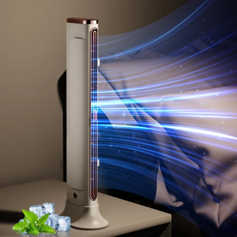 🔥Limited-time offer❄️ Cool Comfort Anywhere – Multi-Functional Bladeless Tower Fan