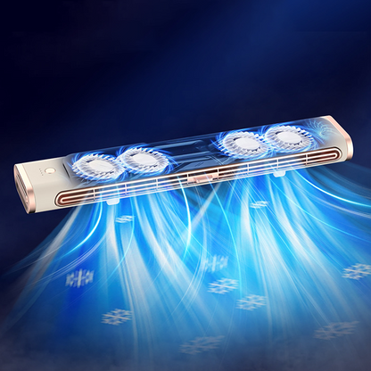 🔥Limited-time offer❄️ Cool Comfort Anywhere – Multi-Functional Bladeless Tower Fan