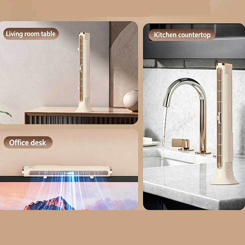 🔥Limited-time offer❄️ Cool Comfort Anywhere – Multi-Functional Bladeless Tower Fan