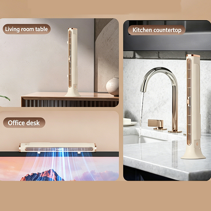 🔥Limited-time offer❄️ Cool Comfort Anywhere – Multi-Functional Bladeless Tower Fan