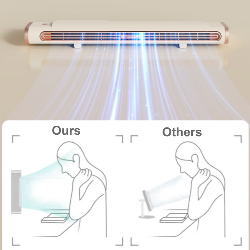🔥Limited-time offer❄️ Cool Comfort Anywhere – Multi-Functional Bladeless Tower Fan