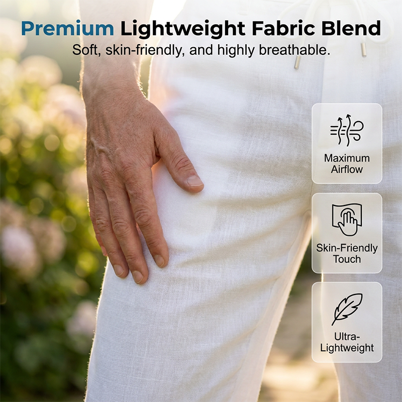 👖Effortless Comfort: Men's Casual Straight Leg Pants ✨