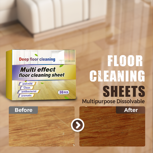 Multipurpose Dissolvable Floor Cleaning Sheets