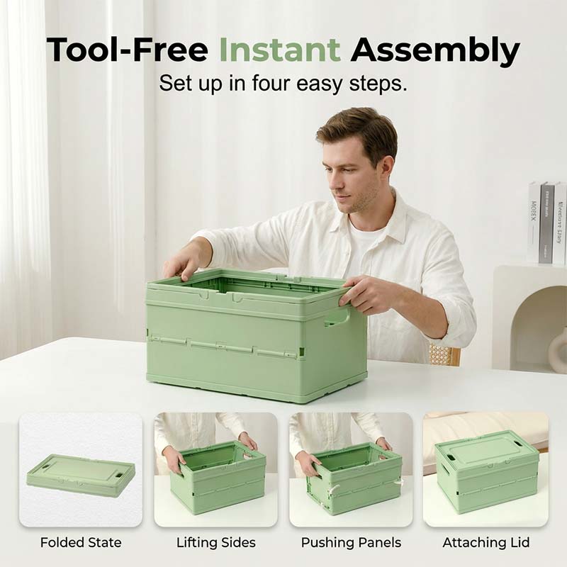 ✨Multi-Purpose Collapsible Organizer Box– Indoors & Outdoors! 🏕️❄️