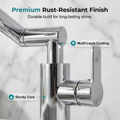 360° Rotating Mechanical Arm Faucet