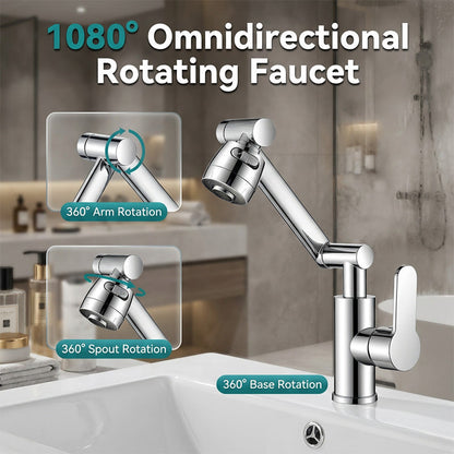 360° Rotating Mechanical Arm Faucet