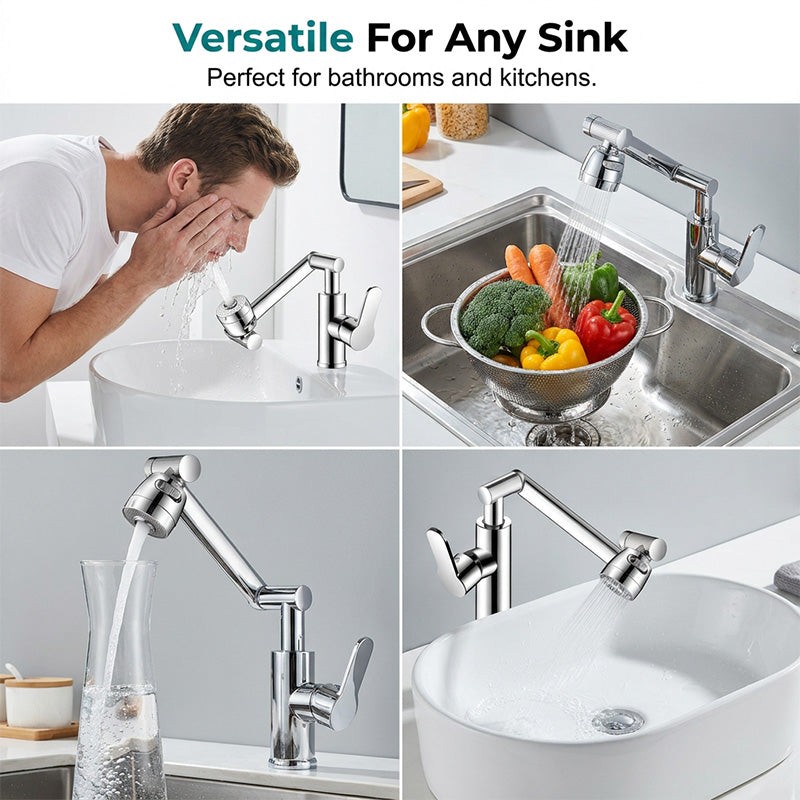 360° Rotating Mechanical Arm Faucet