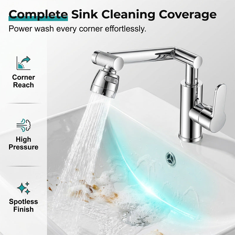 360° Rotating Mechanical Arm Faucet