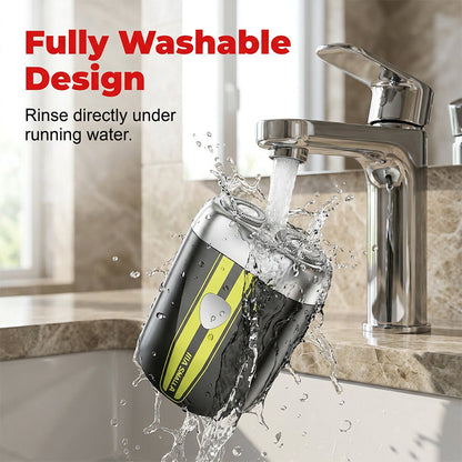 🛒 50% OFF NOW!☀️Precision Dual-Blade Portable Shaver – Ultra-Sleek Alloy Body, Fully Washable & USB Rechargeable for Effortless, Skin-Friendly Grooming On the Go