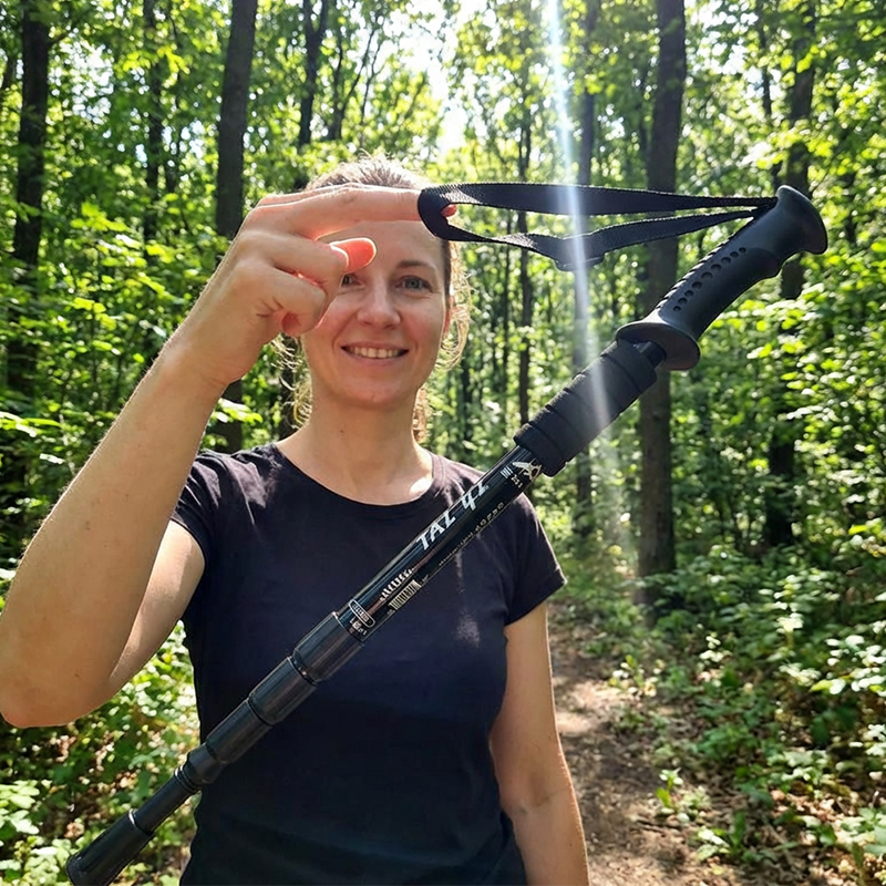 ⛰️ LIMITED-TIME 50% OFF! ✨ Adjustable Aluminum Alloy Trekking Pole – Durable, Shock-Absorbing, Lightweight 🌲