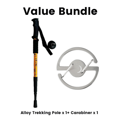 ⛰️ LIMITED-TIME 50% OFF! ✨ Adjustable Aluminum Alloy Trekking Pole – Durable, Shock-Absorbing, Lightweight 🌲
