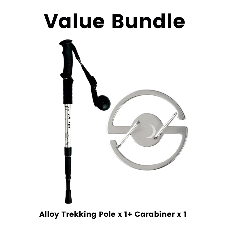 ⛰️ LIMITED-TIME 50% OFF! ✨ Adjustable Aluminum Alloy Trekking Pole – Durable, Shock-Absorbing, Lightweight 🌲