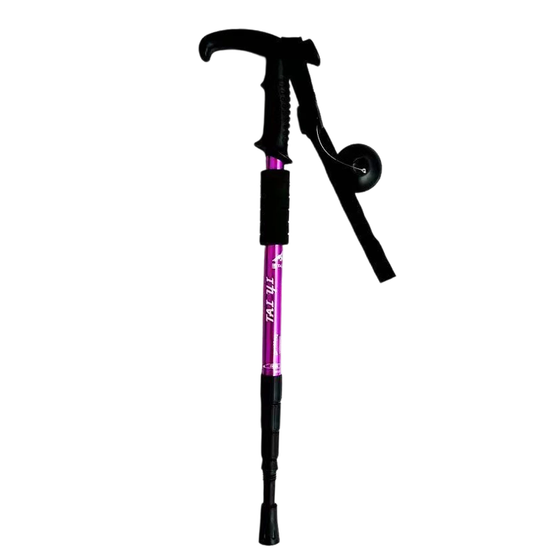 ⛰️ LIMITED-TIME 50% OFF! ✨ Adjustable Aluminum Alloy Trekking Pole – Durable, Shock-Absorbing, Lightweight 🌲