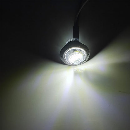 Round LED Side Marker Light for Trucks & Buses