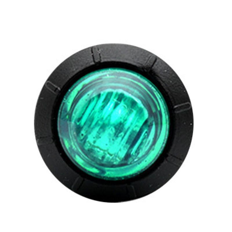 Round LED Side Marker Light for Trucks & Buses
