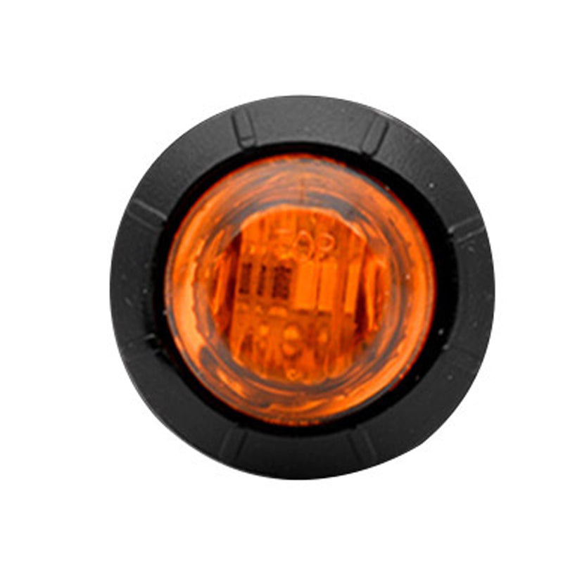 Round LED Side Marker Light for Trucks & Buses