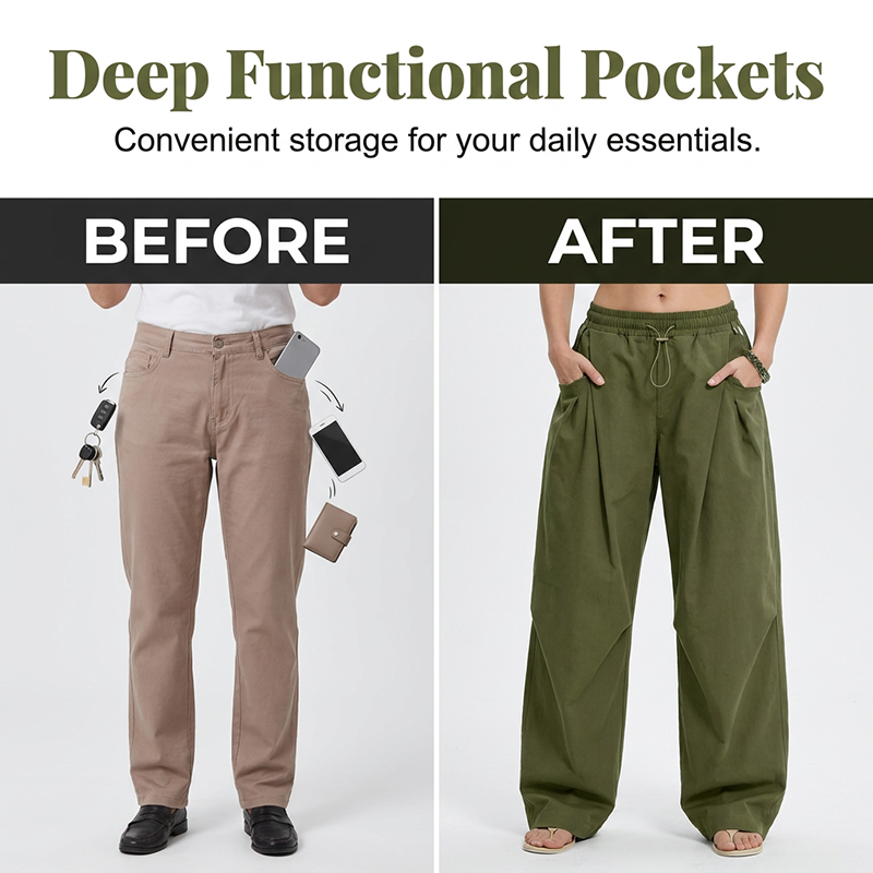 👖 JETZT 50 % RABATT! 🏆 Voluminöse Plissierte Laternenhose – Fließend, Elegant & Weites Bein – Perfekt Für Einen Schicken Sommer-Look Oder Formelle Anlässe ✨