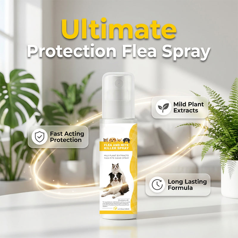 🔥Selling Fast – 53% OFF！🎁Tick Season is Here🕷🛡️Mild Formula Pet Pest Repellent Spray