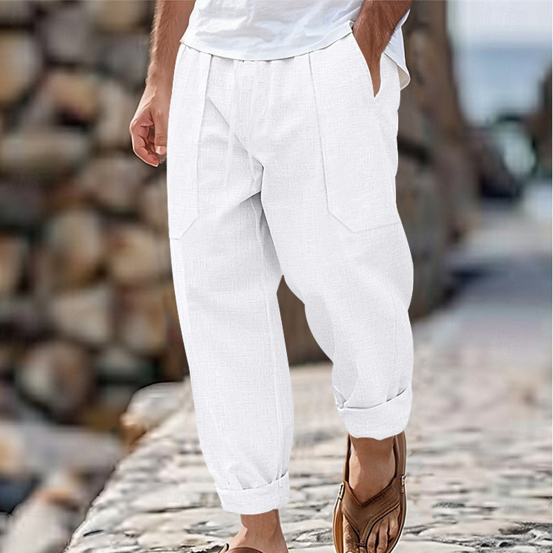 🌿Men's Casual Loose Fit Drawstring Pants – Cool, Comfy & Chic🌿