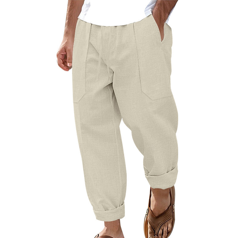 🌿Men's Casual Loose Fit Drawstring Pants – Cool, Comfy & Chic🌿