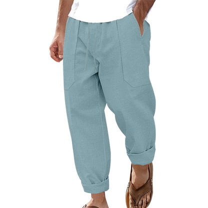 🌿Men's Casual Loose Fit Drawstring Pants – Cool, Comfy & Chic🌿