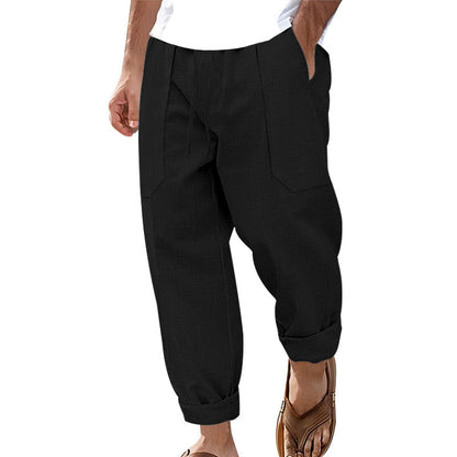 🌿Men's Casual Loose Fit Drawstring Pants – Cool, Comfy & Chic🌿