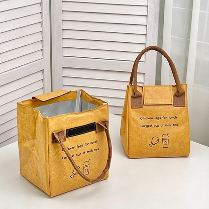 🍱 Keep Your Lunch Fresh & Stylish – Reusable Thermal Lunch Tote with Handles🥪