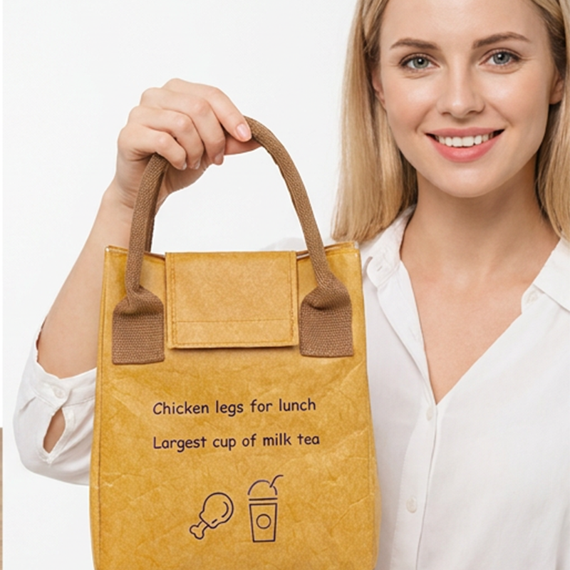 🍱 Keep Your Lunch Fresh & Stylish – Reusable Thermal Lunch Tote with Handles🥪
