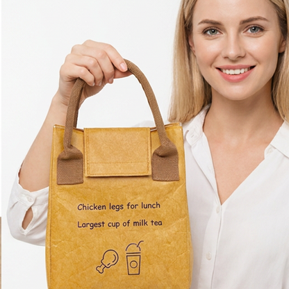 🍱 Keep Your Lunch Fresh & Stylish – Reusable Thermal Lunch Tote with Handles🥪