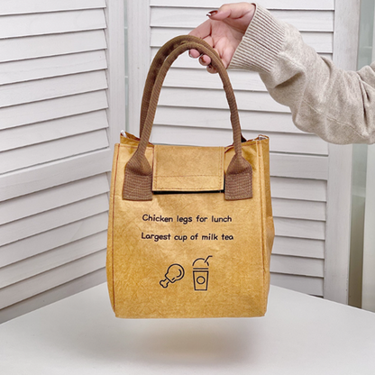 🍱 Keep Your Lunch Fresh & Stylish – Reusable Thermal Lunch Tote with Handles🥪