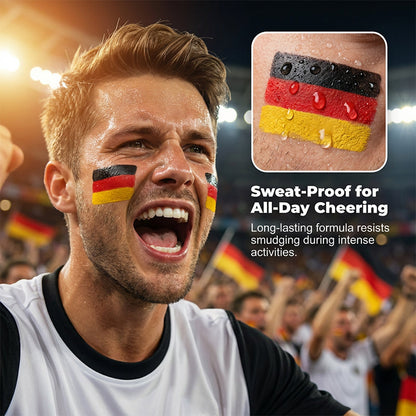 🔥2026 World Cup merchandise now on sale🔥 National Flag Face Paint Stick for Sports Fans！！