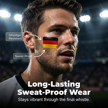 🔥2026 World Cup merchandise now on sale🔥 National Flag Face Paint Stick for Sports Fans！！