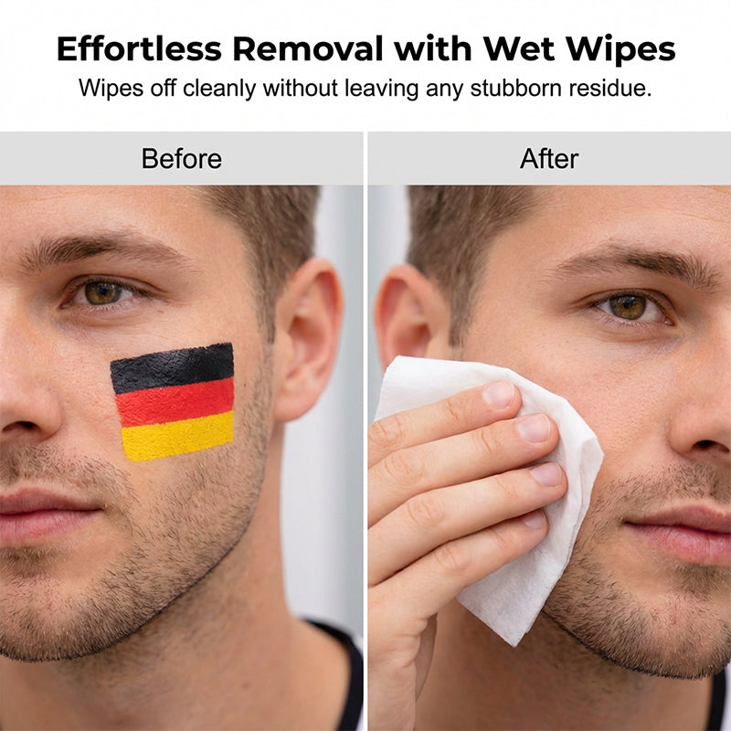 🔥2026 World Cup merchandise now on sale🔥 National Flag Face Paint Stick for Sports Fans！！