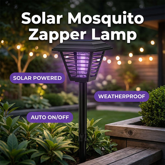 Solar-Powered 2-in-1 Mosquito Zapper & Garden Light🔥🦟 Bye Bye Mosquitoes – Hello Summer Nights! ☀️