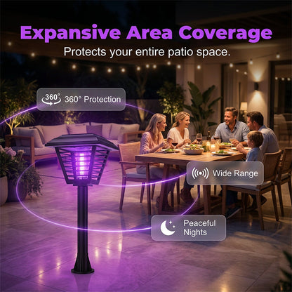 Solar-Powered 2-in-1 Mosquito Zapper & Garden Light🔥🦟 Bye Bye Mosquitoes – Hello Summer Nights! ☀️
