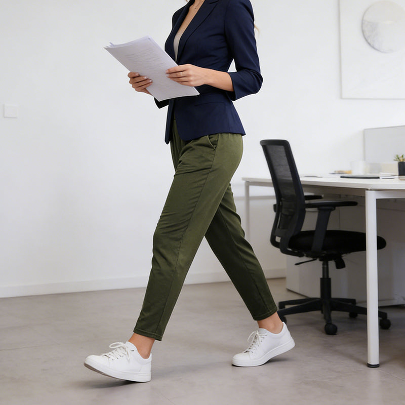 🔥 The Comfiest Trousers You’ll Ever Own 👖Women's Plus Size Tapered Pants with Pockets