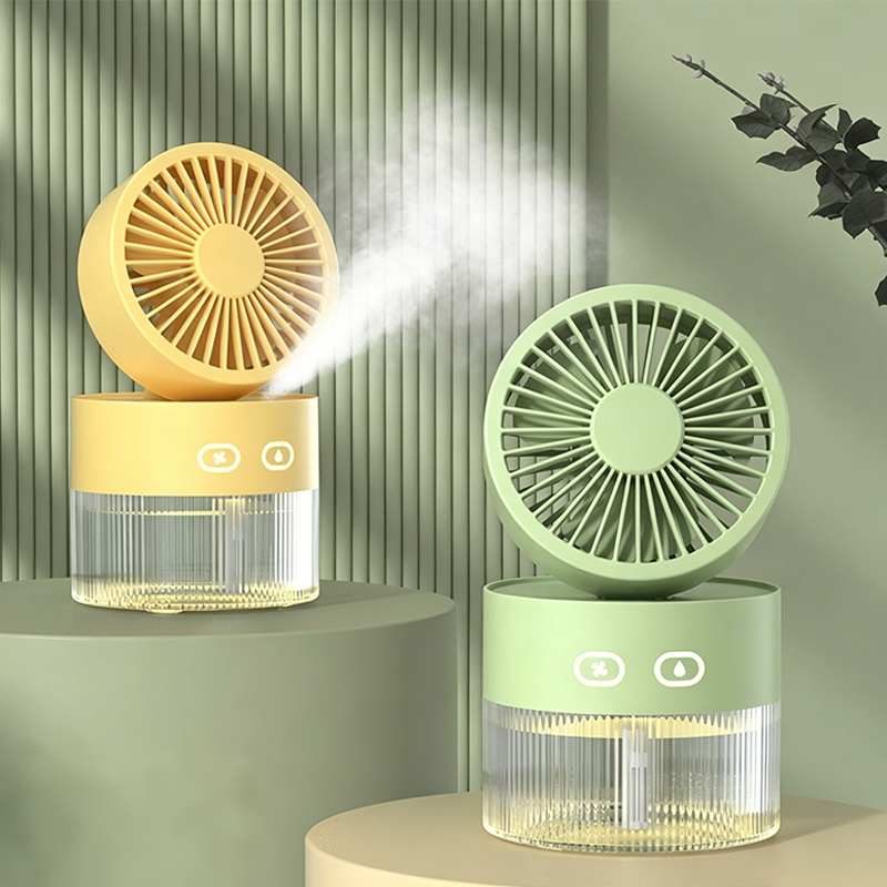 ❄️💦Portable Misting Fan With 3 Speeds & Night Light☀️🔥 Heatwave Survival Essential