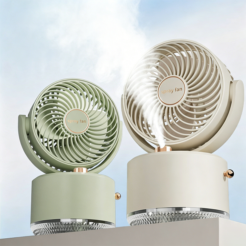 ❄️💦Portable Misting Fan With 3 Speeds & Night Light☀️🔥 Heatwave Survival Essential