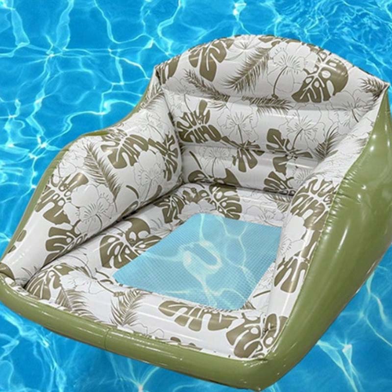 🏖️ LIMITED-TIME 50% OFF! ✨ U-Shaped Inflatable Pool Float – Ergonomic, Cooling Mesh Seat, Portable 🌴