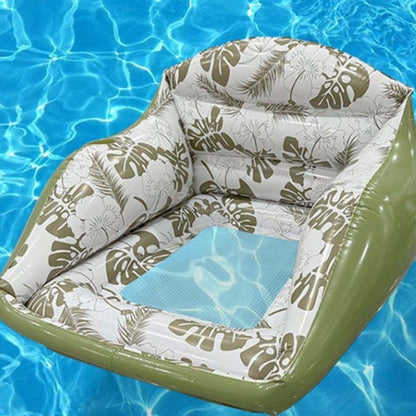 🏖️ LIMITED-TIME 50% OFF! ✨ U-Shaped Inflatable Pool Float – Ergonomic, Cooling Mesh Seat, Portable 🌴