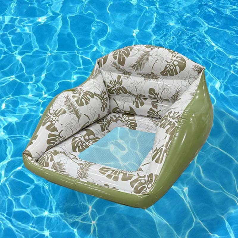 🏖️ LIMITED-TIME 50% OFF! ✨ U-Shaped Inflatable Pool Float – Ergonomic, Cooling Mesh Seat, Portable 🌴