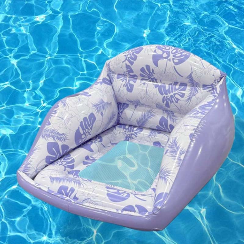 🏖️ LIMITED-TIME 50% OFF! ✨ U-Shaped Inflatable Pool Float – Ergonomic, Cooling Mesh Seat, Portable 🌴