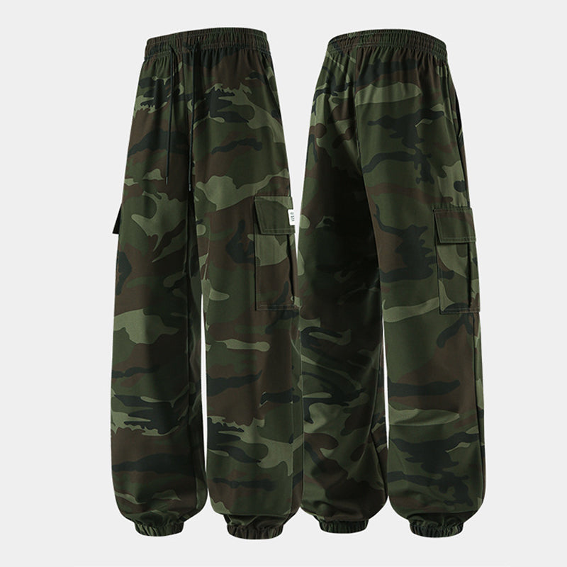 😎Women's Casual Camouflage Pants with Drawstring👖Baggy Fit. Clean Look. Serious Comfort 😍