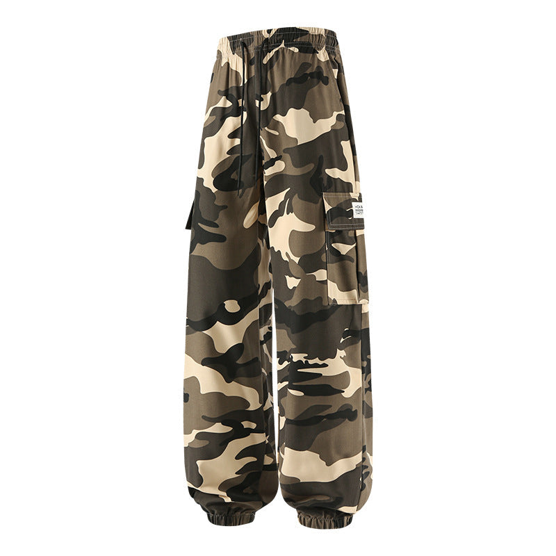 😎Women's Casual Camouflage Pants with Drawstring👖Baggy Fit. Clean Look. Serious Comfort 😍