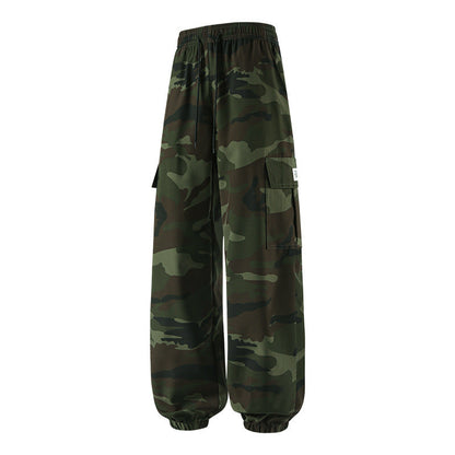 😎Women's Casual Camouflage Pants with Drawstring👖Baggy Fit. Clean Look. Serious Comfort 😍