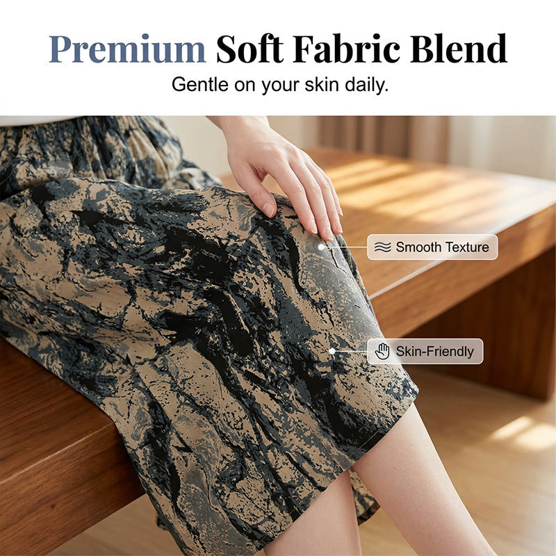 💫Women's Summer Wide-Leg Capri Pants - Stay Cool & Look Effortless ✨