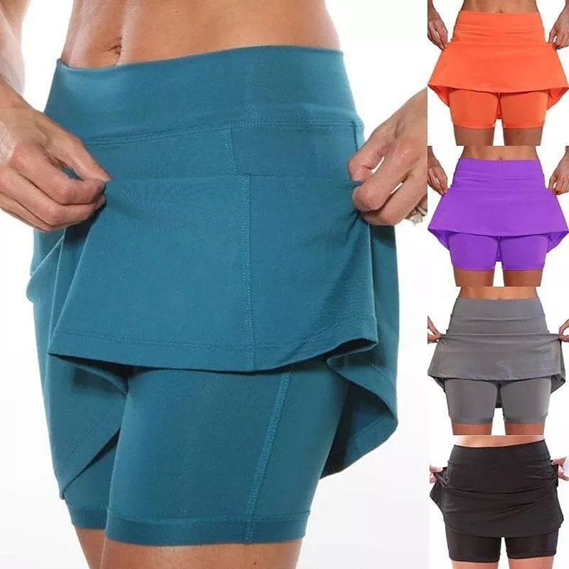 🏆Over 30,000 units sold ⌚️ Anti-Chafing Active Skort – Super soft and comfortable🔥